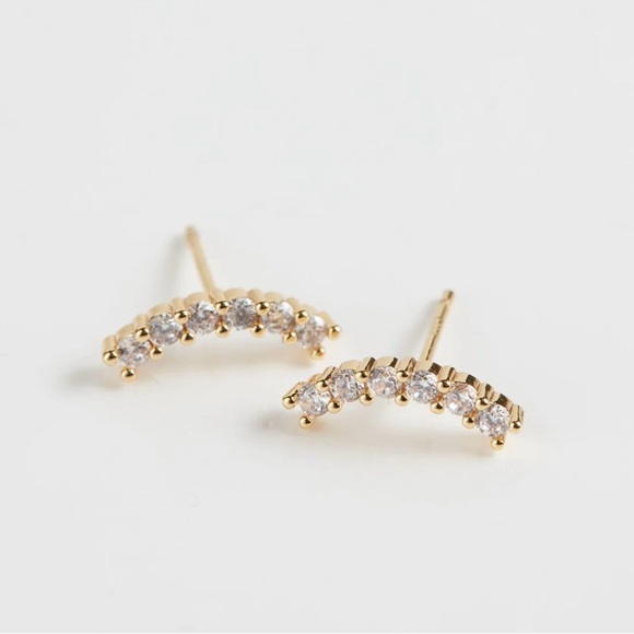 Dianne Stud Earrings - Picture 2 of 5